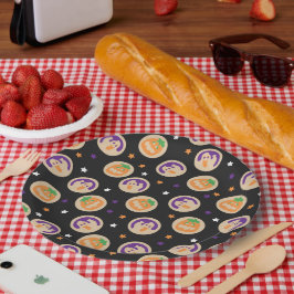 ハロウィーンクッキーパーティープレート ペーパープレート