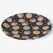 ハロウィーンクッキーパーティープレート ペーパープレート (アングル)