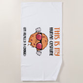 ハロウィーンクッキー ビーチタオル (正面)