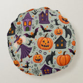 ハロウィーンクッション ラウンドクッション (裏面)