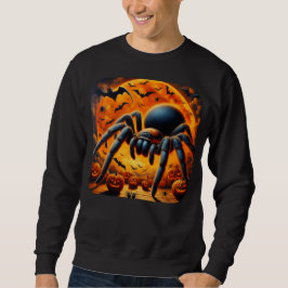 ハロウィーンクモセーター スウェットシャツ