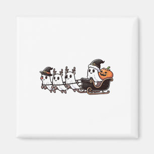 ハロウィーンクリスマスサンタズトナカイ幽霊ハッピーグ マグネット