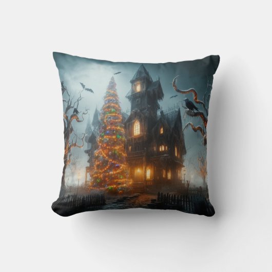 ハロウィーンクリスマス クッション (正面)