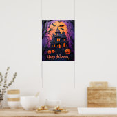 ハロウィーンクリー幽霊のよく出るムハウス ポスター (キッチン)