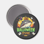 ハロウィーンクルーズ2024クルーズ不気味ファミリートリップ マグネット (正面/裏面)