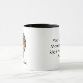 ハロウィーンクレストオーバータータンチェックマグ マグカップ (中央)