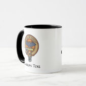 ハロウィーンクレストオーバータータンチェックマグ マグカップ (正面左)