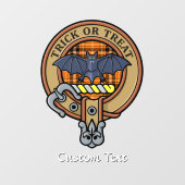 ハロウィーンクレストオーバータータンチェック ウィンドウサイン (シート)