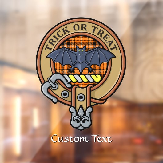 ハロウィーンクレストオーバータータンチェック ウィンドウサイン (シート2)