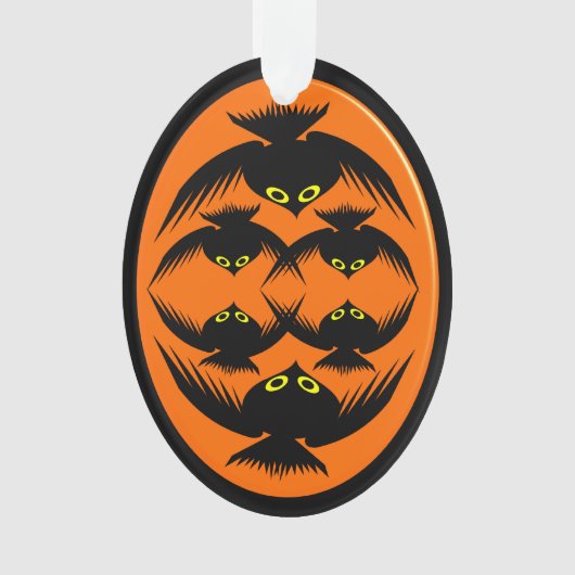 ハロウィーンクロウズアクリルオーナメント オーナメント (正面)