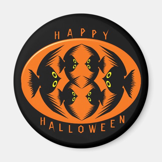 ハロウィーンクロウズマグネット マグネット (正面)