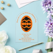 ハロウィーンクローカスタムズ アクリル招待状 (インサイチュ (ウェディング))