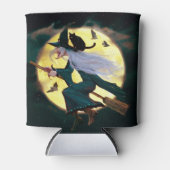 ハロウィーンクーラーボックス/ウィッチ 缶クーラー (正面)