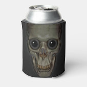 ハロウィーンクーラーボックス/スカル 缶クーラー (缶裏面)