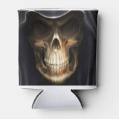 ハロウィーンクーラーボックス/スカル 缶クーラー (正面)