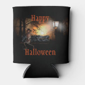 ハロウィーンクーラーボックス/スケルトン 缶クーラー (正面)