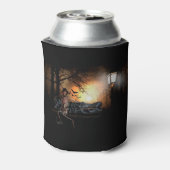 ハロウィーンクーラーボックス/スケルトン 缶クーラー (缶裏面)