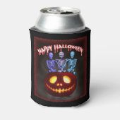 ハロウィーンクーラーボックス/スケルトン 缶クーラー (缶裏面)