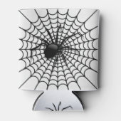 ハロウィーンクーラーボックス/スパイダーとくもの巣 缶クーラー (正面)