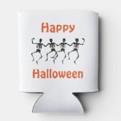 ハロウィーンクーラーボックス/踊りスケルトン 缶クーラー (裏面)
