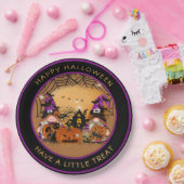 ハロウィーングノーンズパンプキンズスパイダーウェブハ幽霊のよく出るウス ペーパープレート (パーティー)