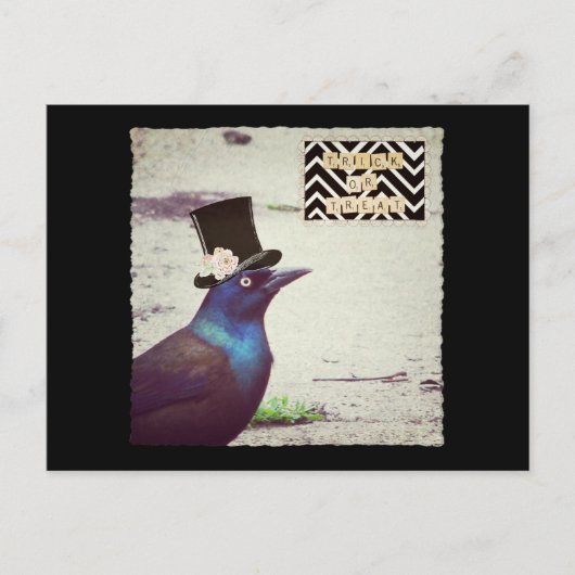 ハロウィーングラックル ポストカード (正面)