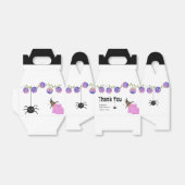 ハロウィーングラデーション幽霊スカルガーランド フェイバーボックス (折り畳みなし)