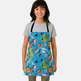 ハロウィーングラフィックデザインコレクション エプロン