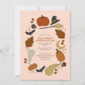 ハロウィーングラフィックパーティー 招待状 (正面)