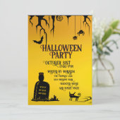 ハロウィーングラフィティ墓地 招待状 (スタンド正面)