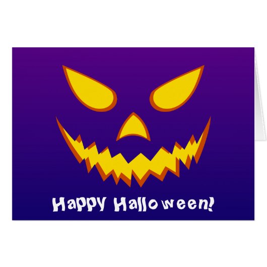 ハロウィーングリニング顔ハロウィーンのカボチャのちょうちんパンプキン (正面横)