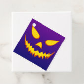 ハロウィーングリニング顔ハロウィーンのカボチャのちょうちんパンプキン フェイバータグ (インサイチュ)