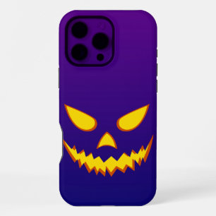 ハロウィーングリニング顔ハロウィーンのカボチャのちょうちんパンプキン iPhone 16 PRO MAXケース