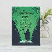 ハロウィーングリムリーパーグリーンパーティー墓地 招待状 (スタンド正面)