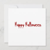 ハロウィーングリムリーパーハ幽霊のよく出るウス カード (裏面)