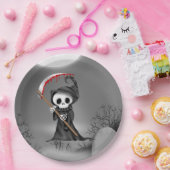 ハロウィーングリムリーパーパーティー紙プレート ペーパープレート (パーティー)