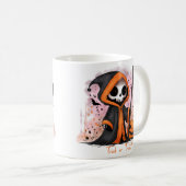ハロウィーングリムリーパー コーヒーマグカップ (正面右)