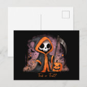 ハロウィーングリムリーパー シーズンポストカード (正面/裏面)