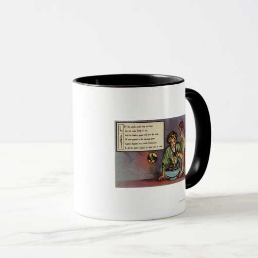 ハロウィーングリーティングキャンドルグリース マグカップ (正面右)