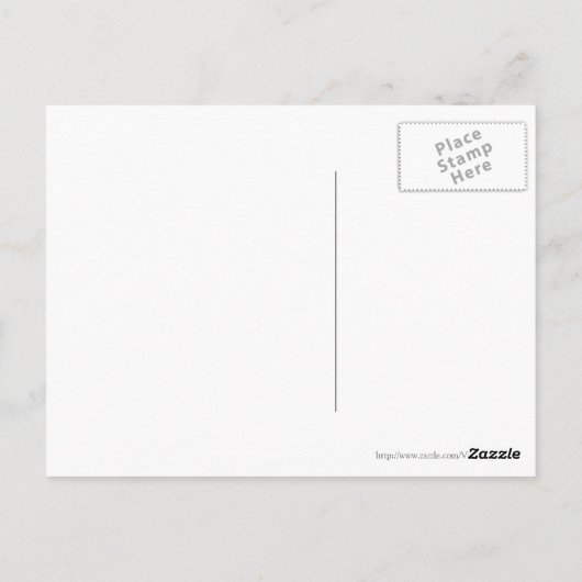 ハロウィーングリーティングヴィンテージカボチャ魔女 ポストカード (裏面)