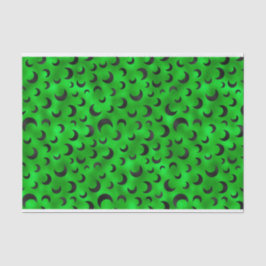 ハロウィーングリーンと黒い半月 薄葉紙