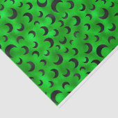 ハロウィーングリーンと黒い半月 薄葉紙 (詳細)