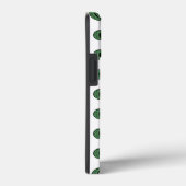 ハロウィーングリーン水玉模様アイ Case-Mate iPhoneケース (裏面 / 右)