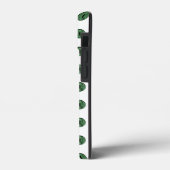 ハロウィーングリーン水玉模様アイ Case-Mate iPhoneケース (裏面 / 左)