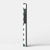 ハロウィーングリーン水玉模様アイ Case-Mate iPhoneケース (裏面 / 左)