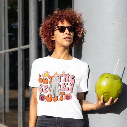 ハロウィーングルービー不気味アウト幽霊 Tシャツ