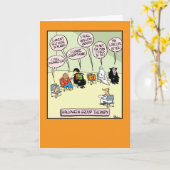 ハロウィーングループセラピー カード (黄色い花)