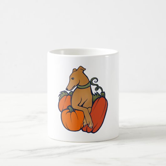 ハロウィーングレイハウンド コーヒーマグカップ (中央)