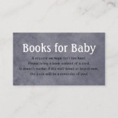 ハロウィーングレー黒赤ちゃんシャワーベビー エンクロージャーカード (正面)