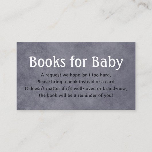 ハロウィーングレー黒赤ちゃんシャワーベビー エンクロージャーカード (正面)